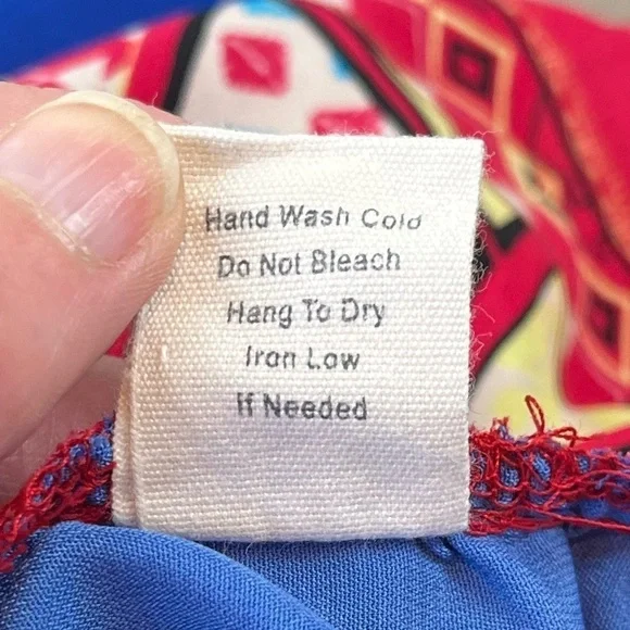 SWEET WANDERER Boho Colorful Shorts Sz Medium Festival Beachy Vacation Tropical - Picture 6 of 11